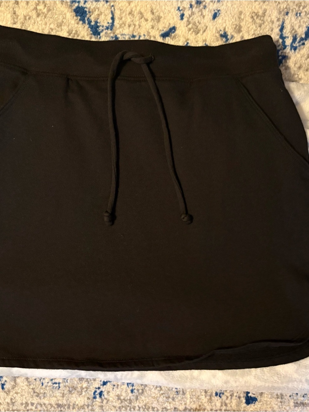 Nine West Black Drawstring Skirt
